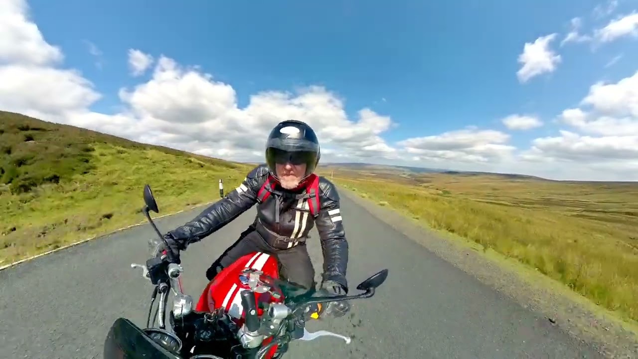 Royal Enfield Continental GT 650 - Out and about in the Durham Dales