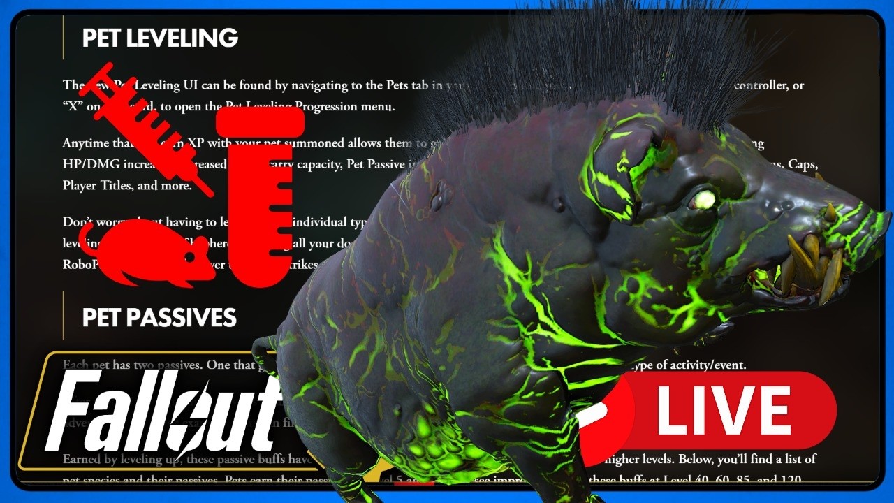 🔴 Testing New XP Westek Farm for Next Patch - Fallout 76 PTS