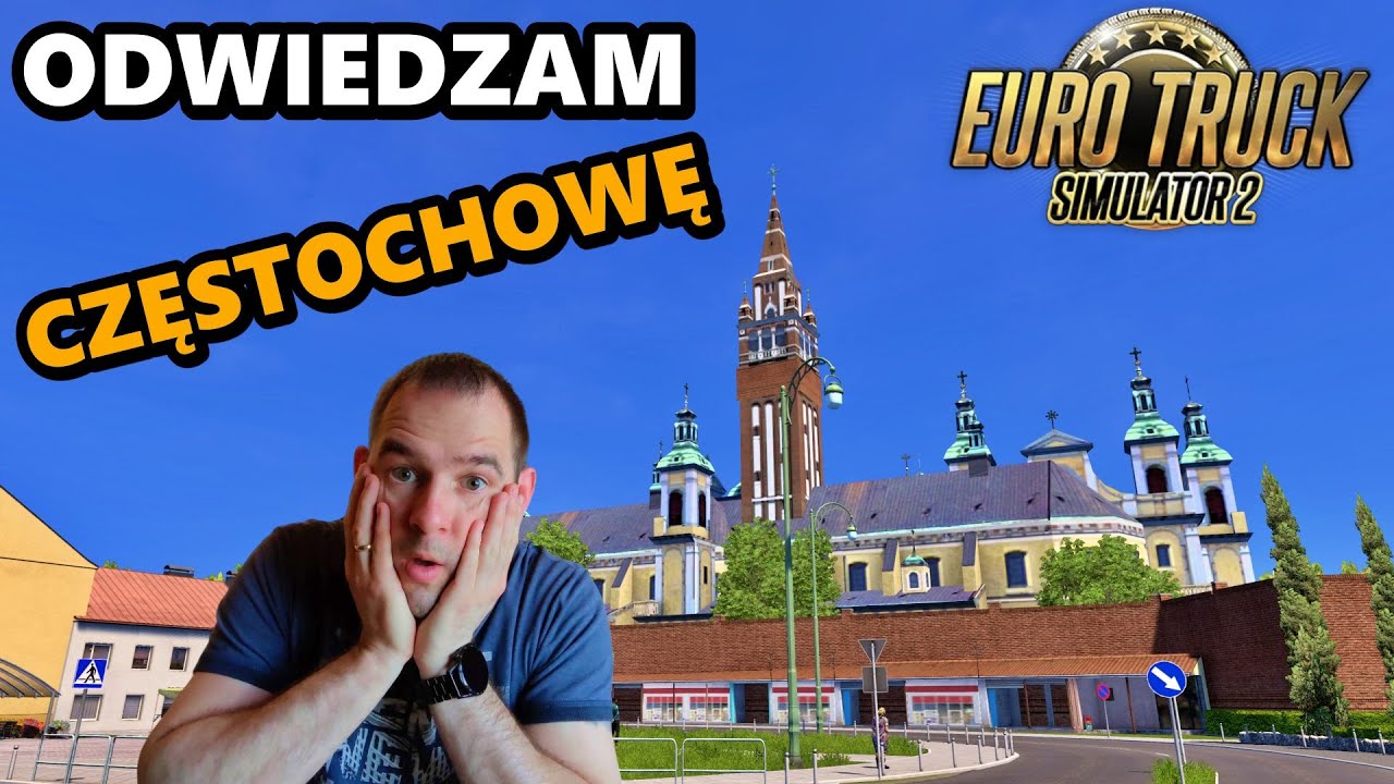 Pojechałem nowym Passatem do Kościoła do Częstochowy, Euro Truck Simulator 2🚌🚗