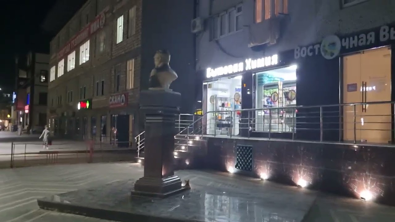 #дербент Что творится в Дербенте после 22.00???/Прогулка по вечернему Дербенту