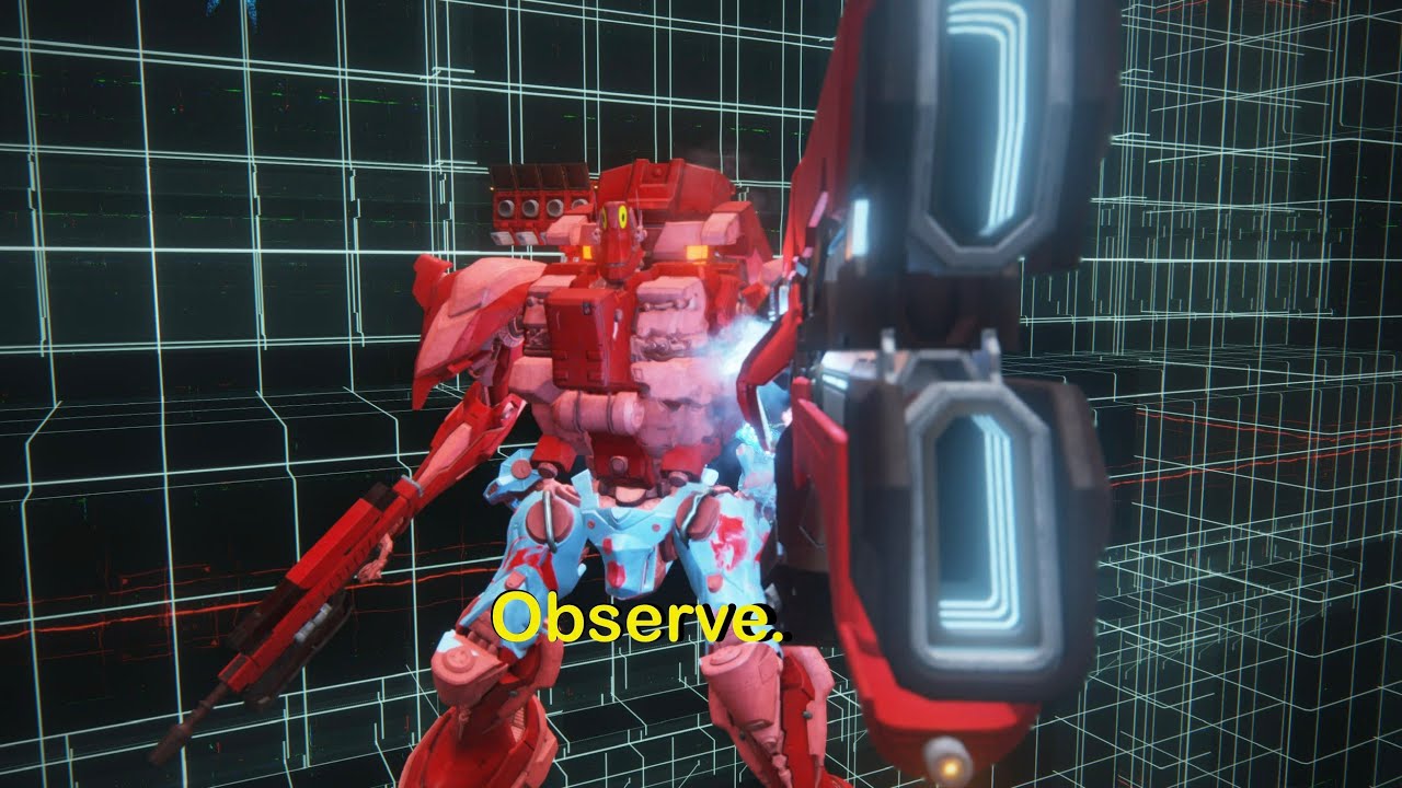 Larry the Lobster tells you to OBSERVE - Armoured Core 6 PvP