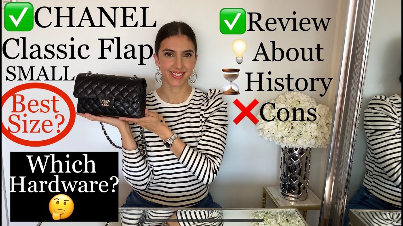 Chanel Classic Flap Small, ( Review, About, Cons, Size, Hardware, History ) | Fashion Cabin