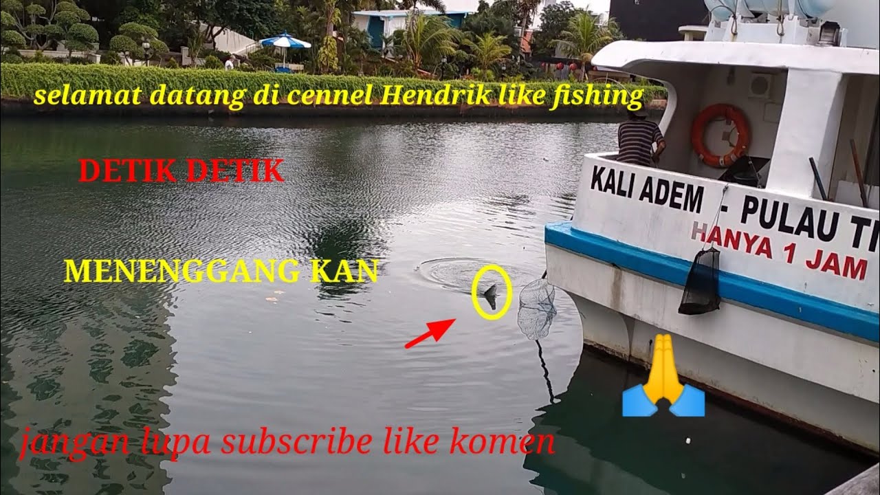DETIK DETIK MENEGGANGKAN penontonnya #hendriklikefishing #mancingikanbandengliar #mancingikanbandeng