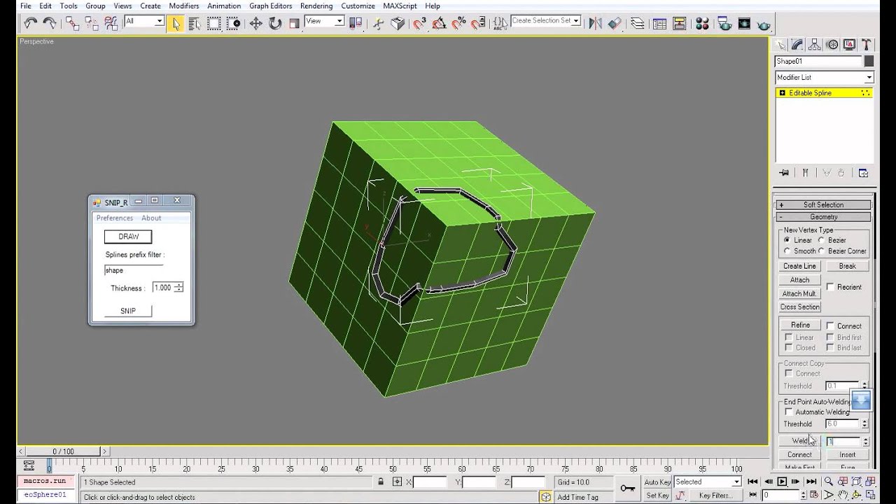 Slice in 3ds Max (with a script)