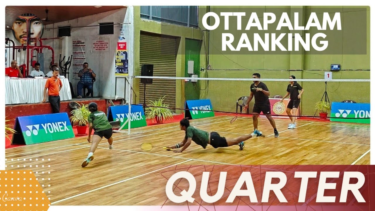 GOWRI/EDWIN JOY VS NANDA/ROBENS:KPS MENON MEMORIAL SENIOR RANKING TOURNAMENT OTTAPALAM 2024