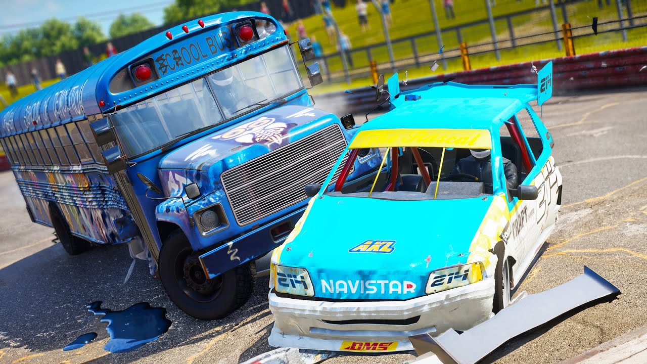 We Made The Most DESTRUCTIVE Server EVER In Wreckfest...Complete Chaos