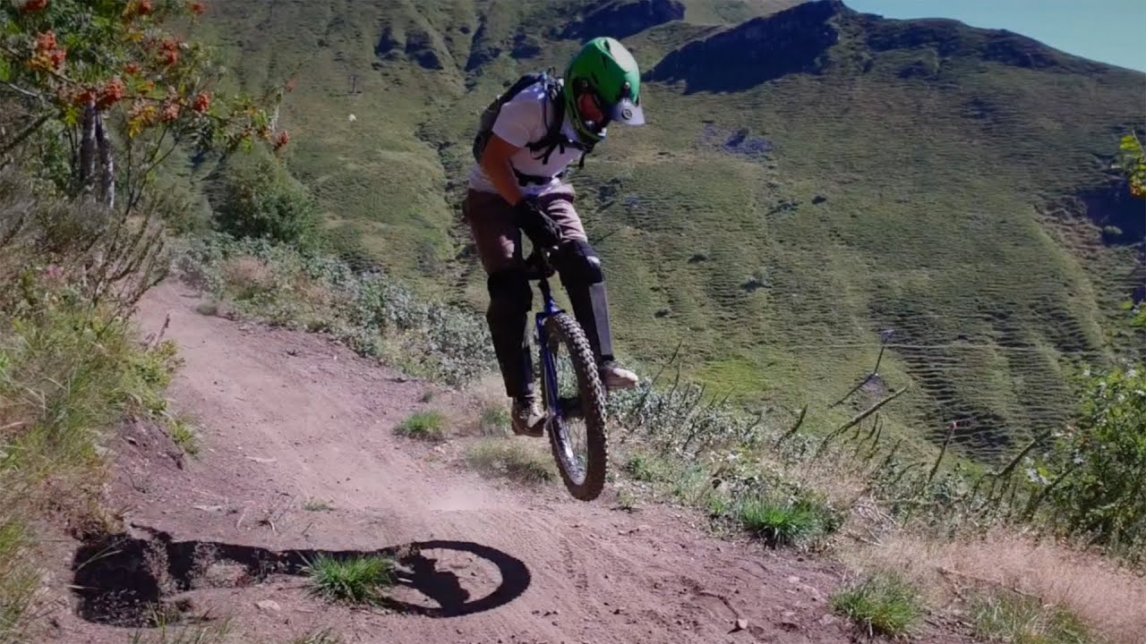 Mountain Unicycling in Lioran