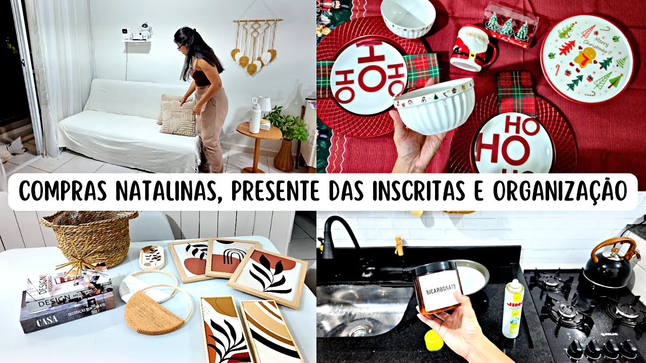 REALIZANDO UM MINI SONHO: Mesa posta natalina, desabafo sobre o natal e organizando o apê!