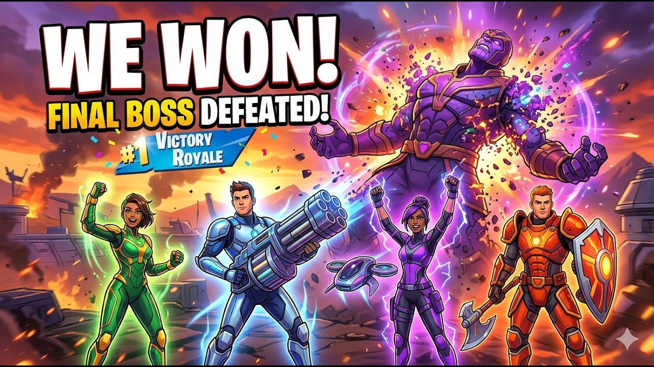 Kr&oacute;lewskie Zwycięstwo v840 | Fortnite | OG Marvel : Koniec Gry | 16.04.2026
