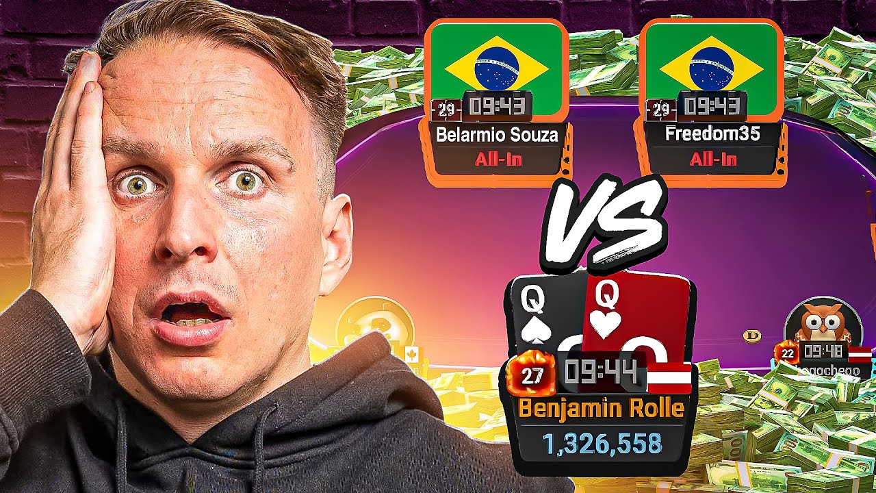Brazilians 🇧🇷 Going After Me 😡  In $105,000 Final Table