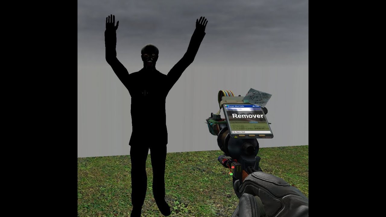 Gmod ARG but the player has a secret weapon...