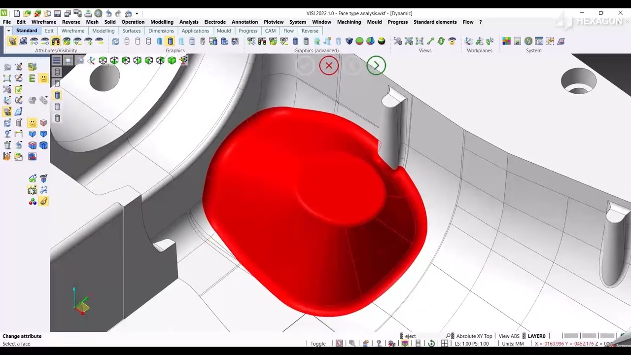 CAD - General - Set of Stored Selection | VISI 2022.1
