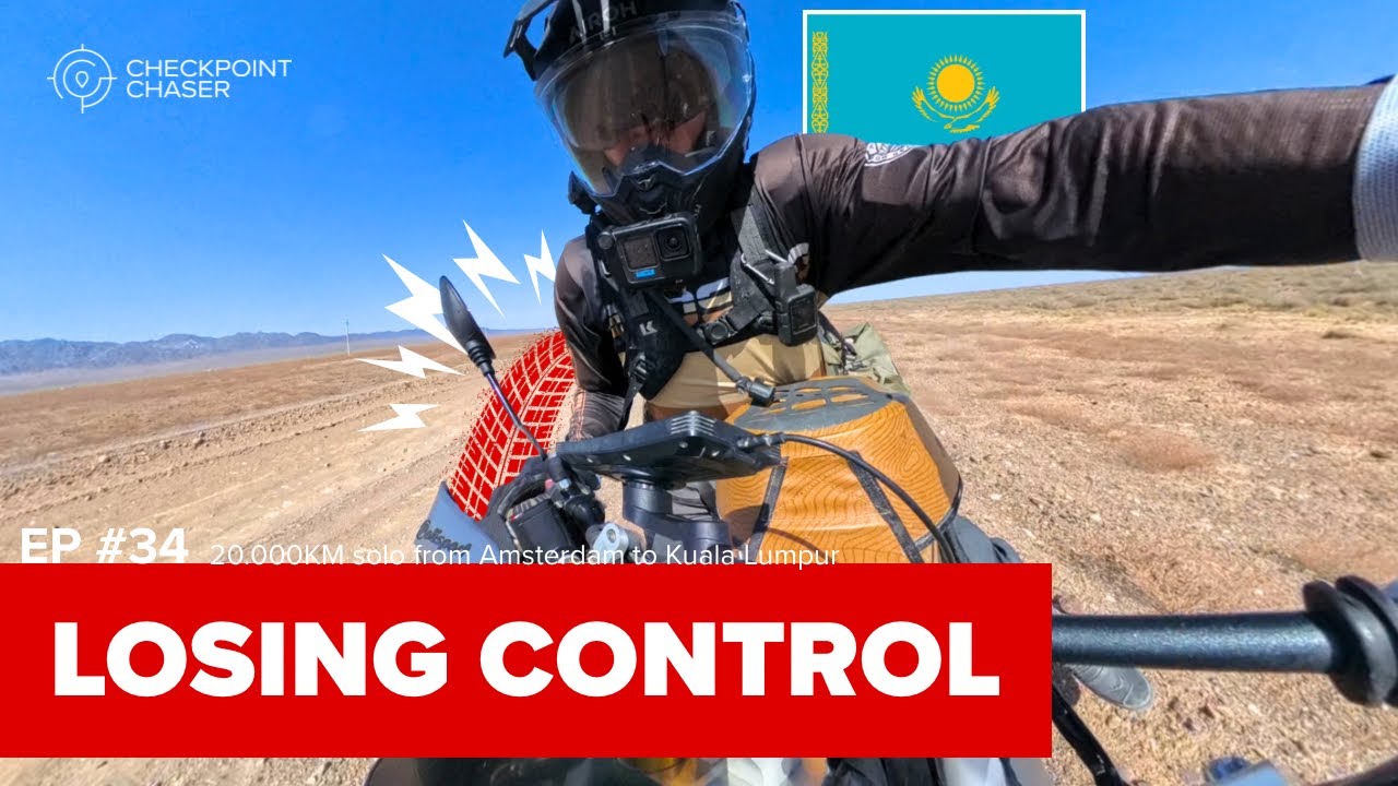 Almost CRASHED on my way to CHARYN CANYON in Kazakhstan! S01E34