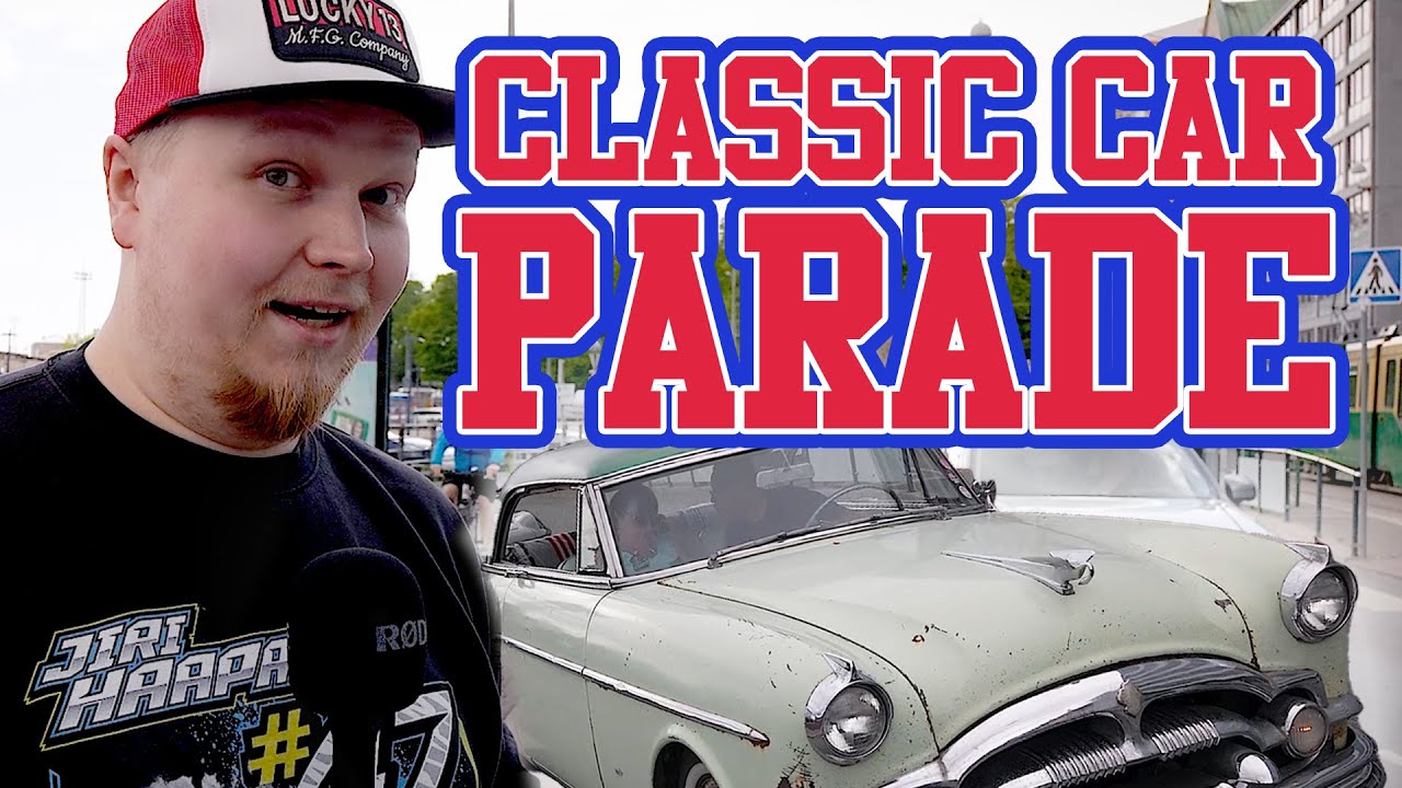 Classic Car Parade 2023 Helsinki