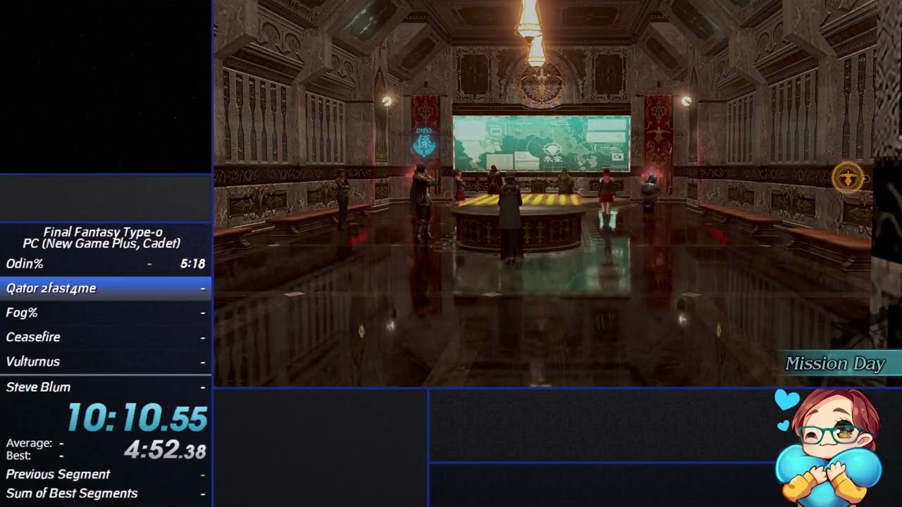 Final Fantasy: Type-0 HD,  NG+ (Cadet) in 1:22:06