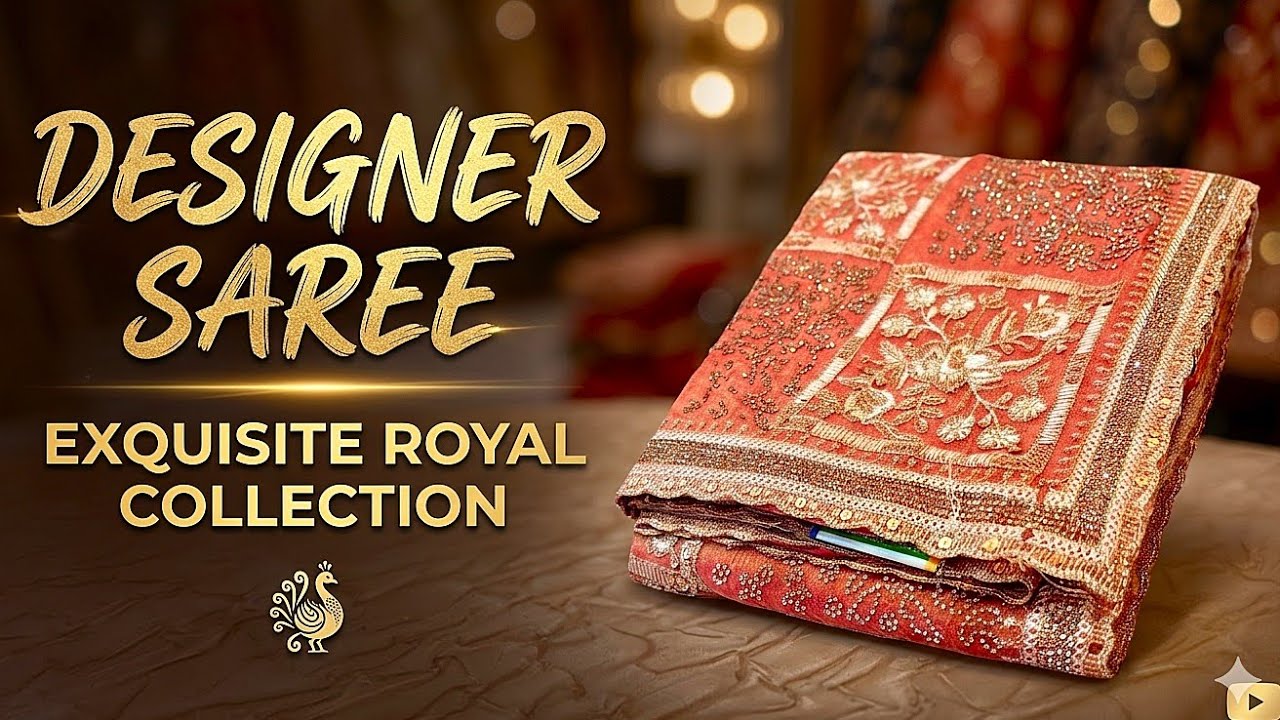 ✨ Trending Rose Gold Zari Saree 2026 – A Perfect Blend of Elegance & Luxury ✨