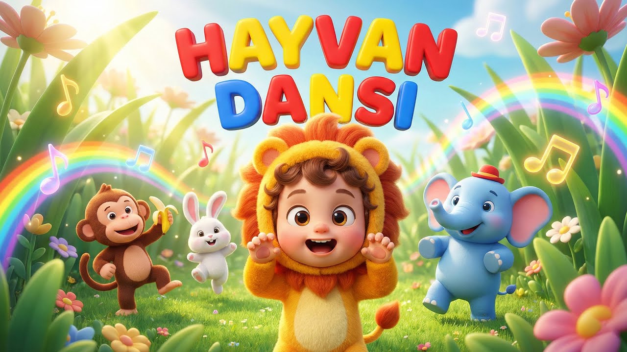 Gri Liman - Hayvan Dansı 🐘🐇 (Danslı ve Eğitici &Ccedil;ocuk Şarkısı)