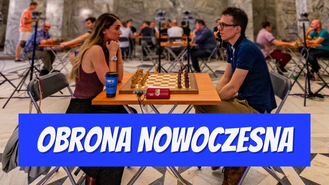 WGM Keti Tsatsalashvili - GM Mateusz Bartel (Obrona Nowoczesna) | Szansa Chess Open
