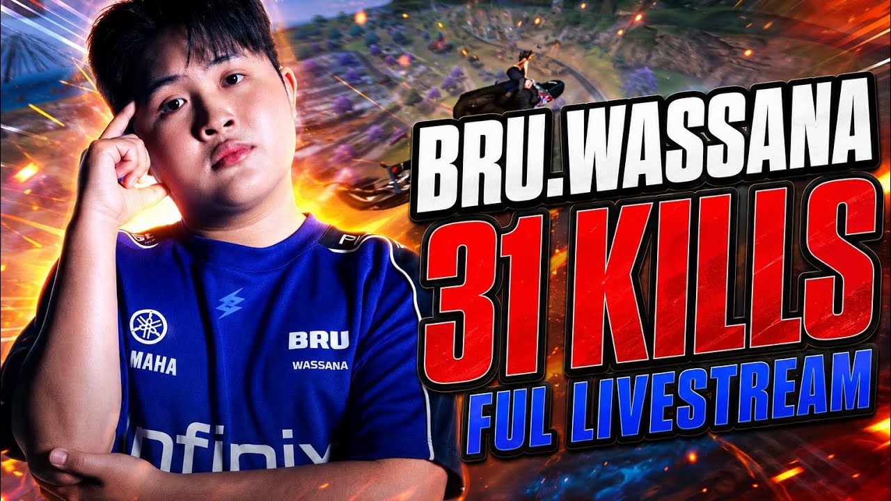 BRU.WASSANA FULLSQUAD RANKED |LIVESTREAM FREEFIRE 