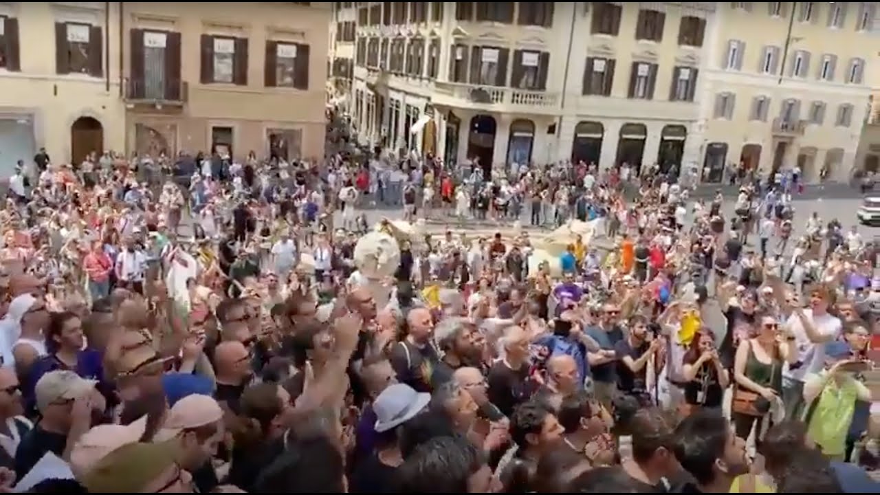 Cromatica Festival 2022 - Flash Mob Piazza Di Spagna
