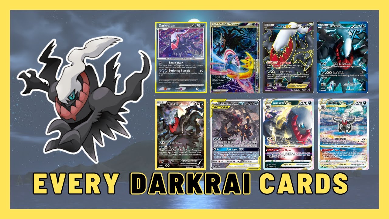 Every Darkrai Pokemon Card 