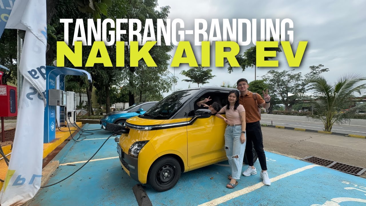 TANGERANG KE BANDUNG NAIK WULING AIR EV CUMA HABIS 80 RIBU | RASANYA NYETIR AIR EV DI TOL CIPULARANG