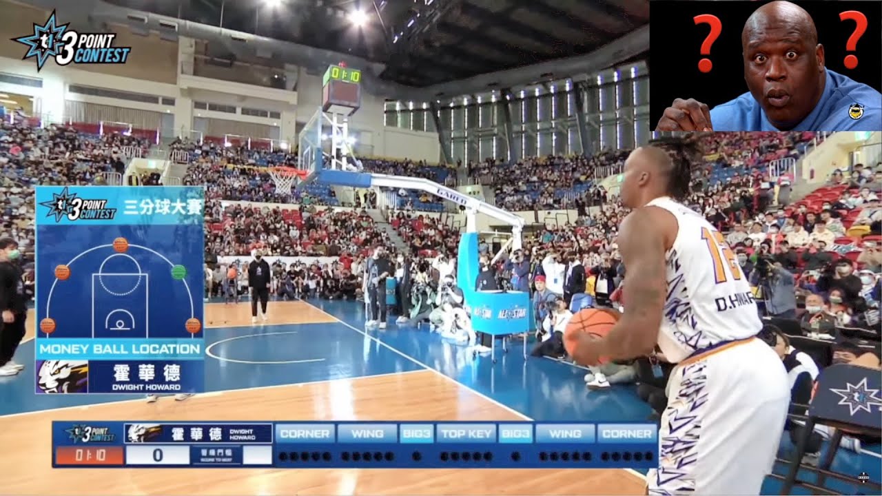 Dwight Howard 3 Point Contest in Taiwan 😭 | 3PT Contest