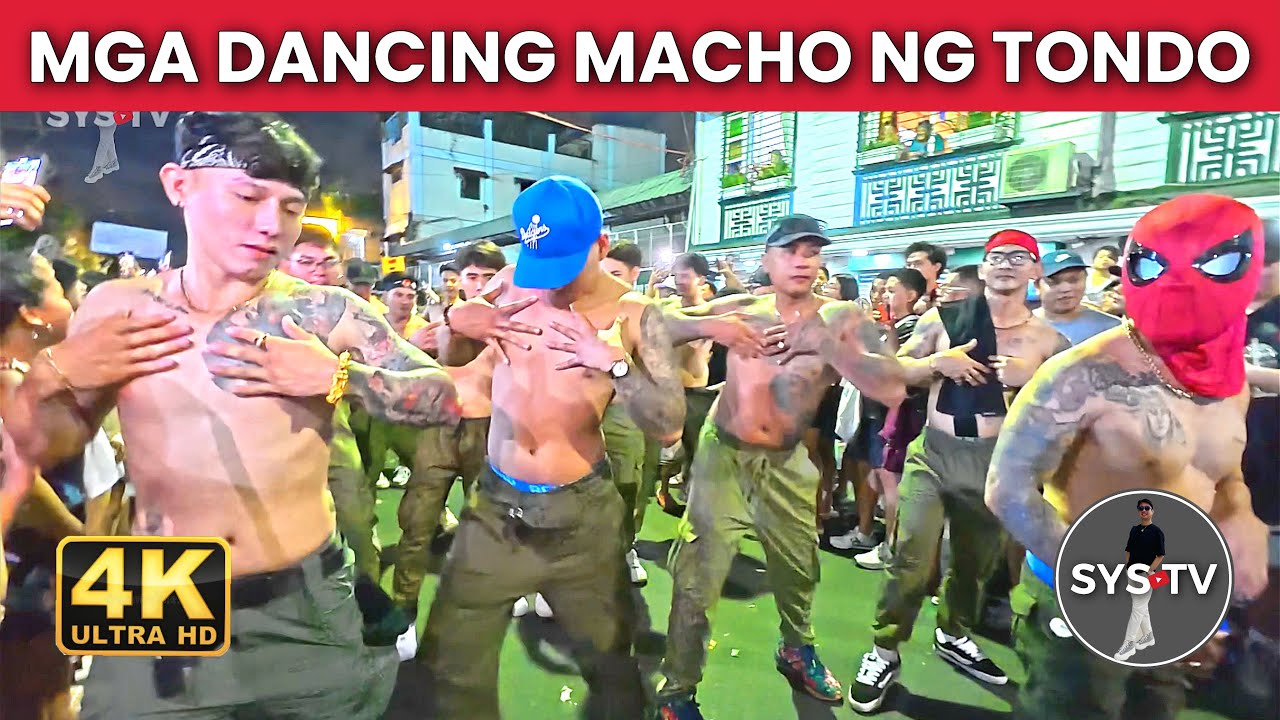 [4K] LAKBAYAW FESTIVAL THE DANCING MACHOS OF TONDO FIESTA STREET DANCE PARADE LAKBAYAW 2025