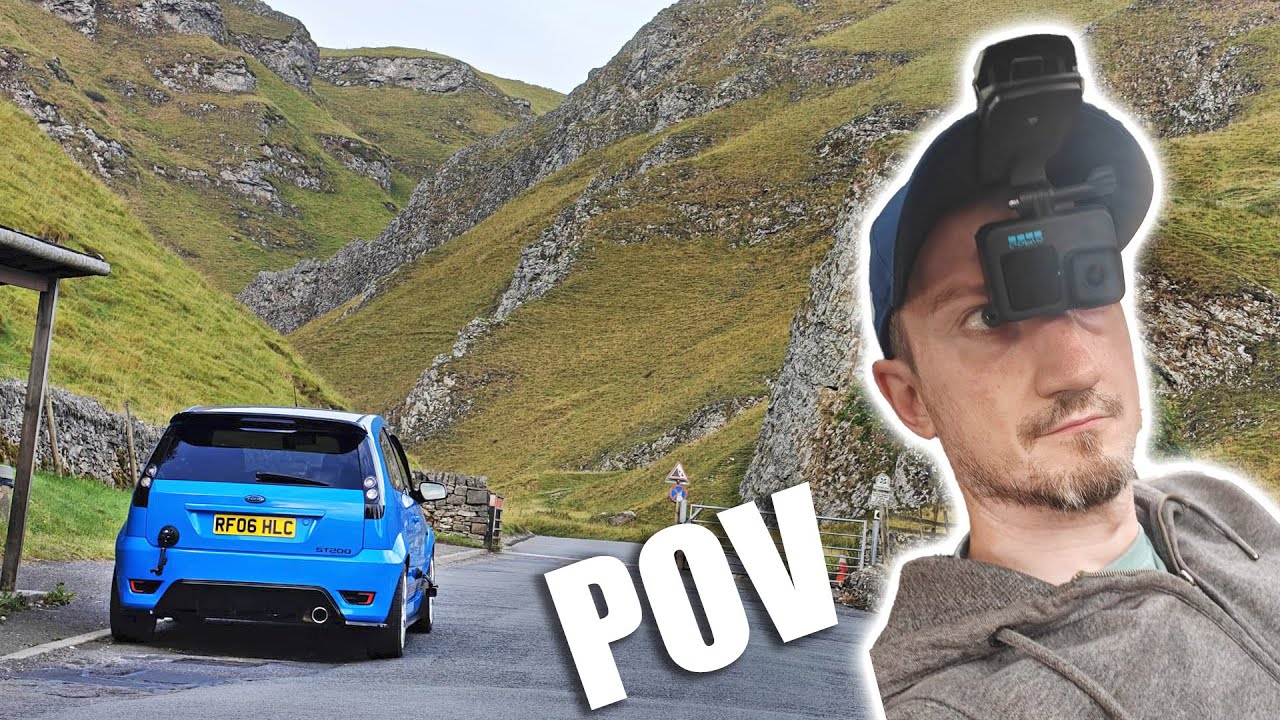 POV Drive In The Peak District To Castelton & WINNATS PASS