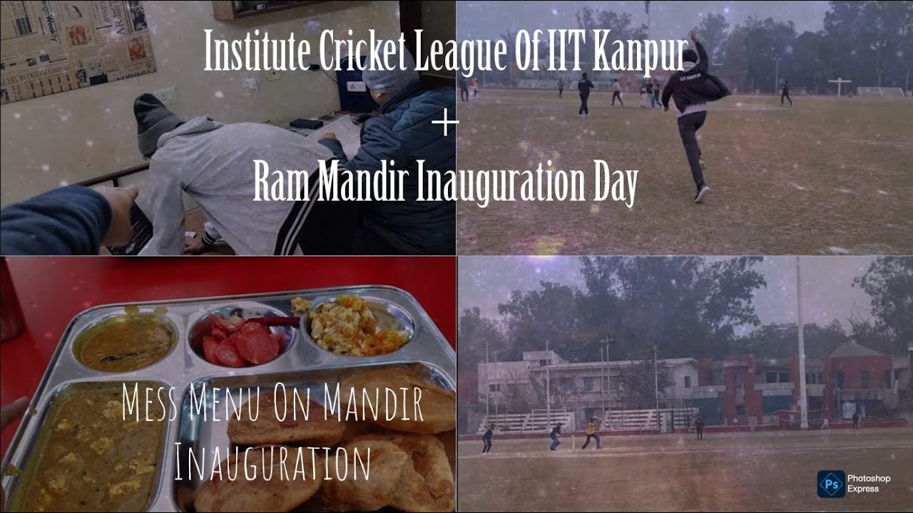 IIT KANPUR Institute Cricket League🤩