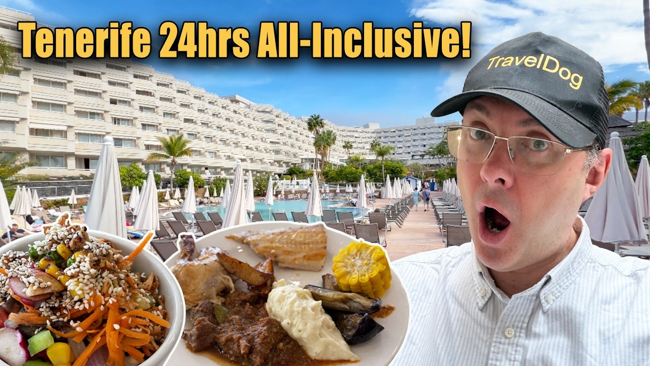 24 Hours at Tenerife's Mega All Inclusive Hotel!