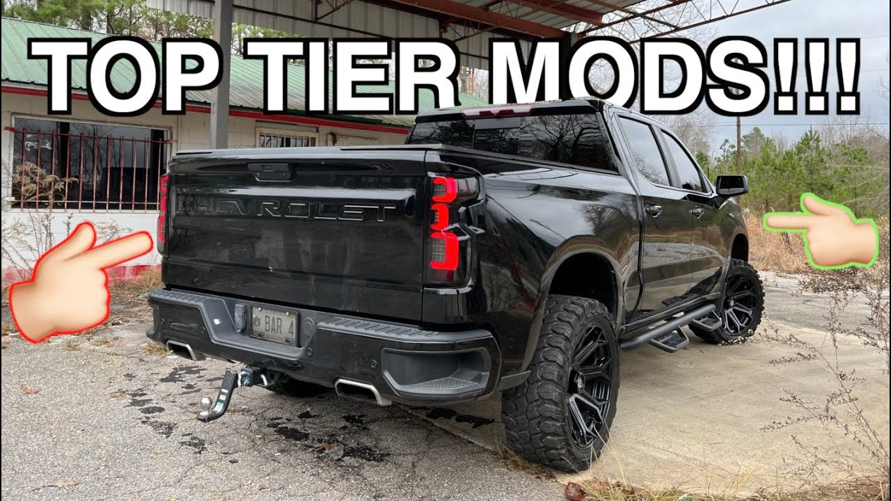 CHRISTMAS MODS TRANSFORM THIS SILVERADO!!!