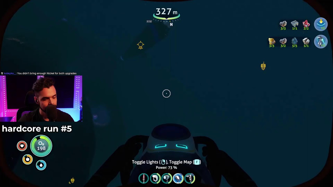 Subnautica Hardcore / New Player / Day 08 / Gaming & Chatting