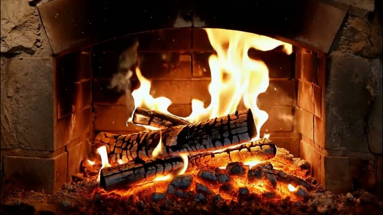 Cozy and Relaxing Fireplace