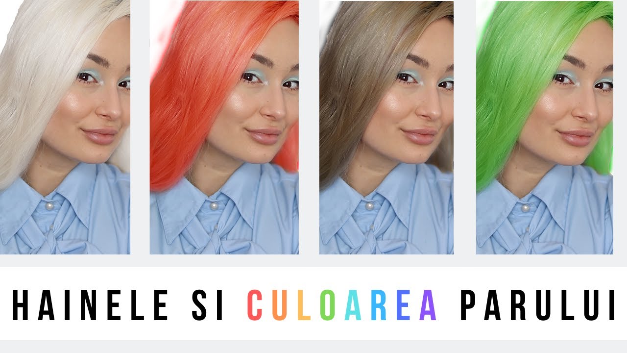 Cum sa ne imbracam in functie de culoarea parului?
