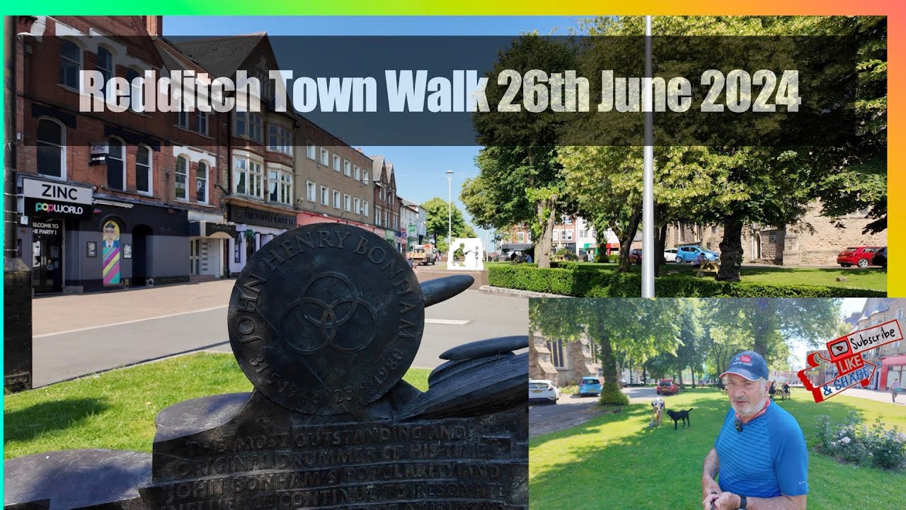 Redditch Town walk 26th June 2024