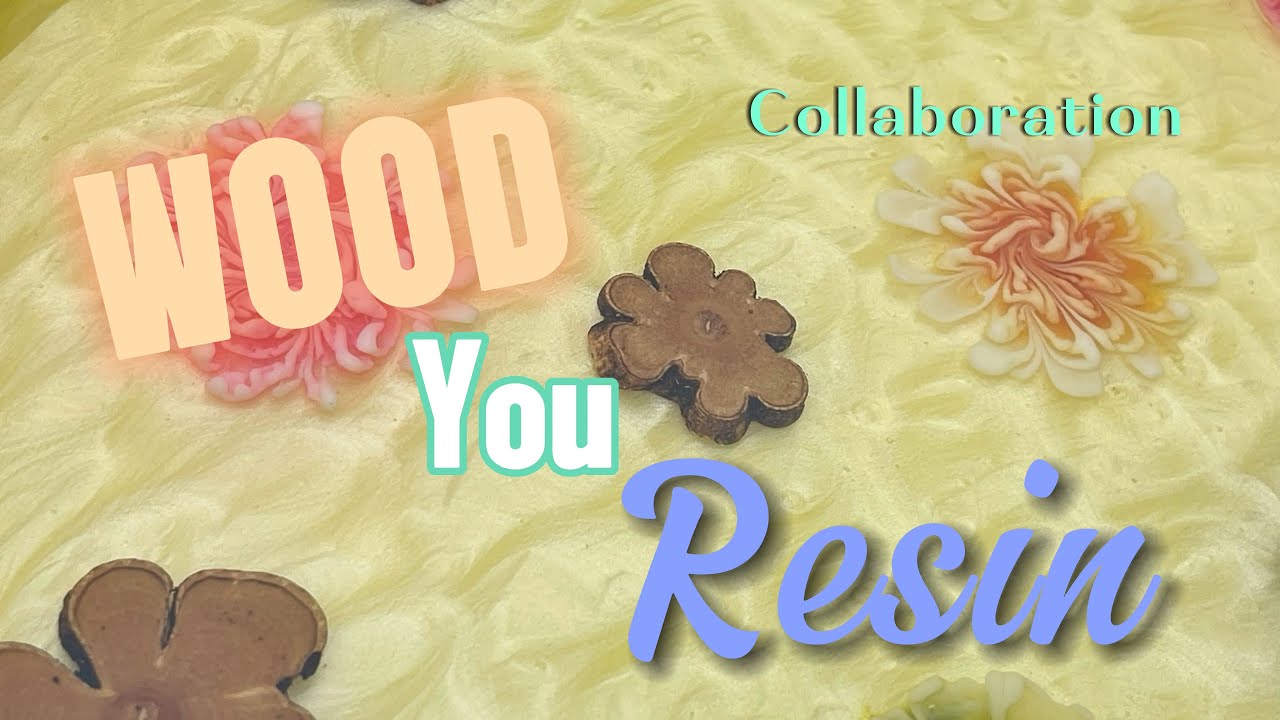 Wood you Resin collab #resin #tutorial #resinart #diy #creative #epoxy #resinartist #craft #collab