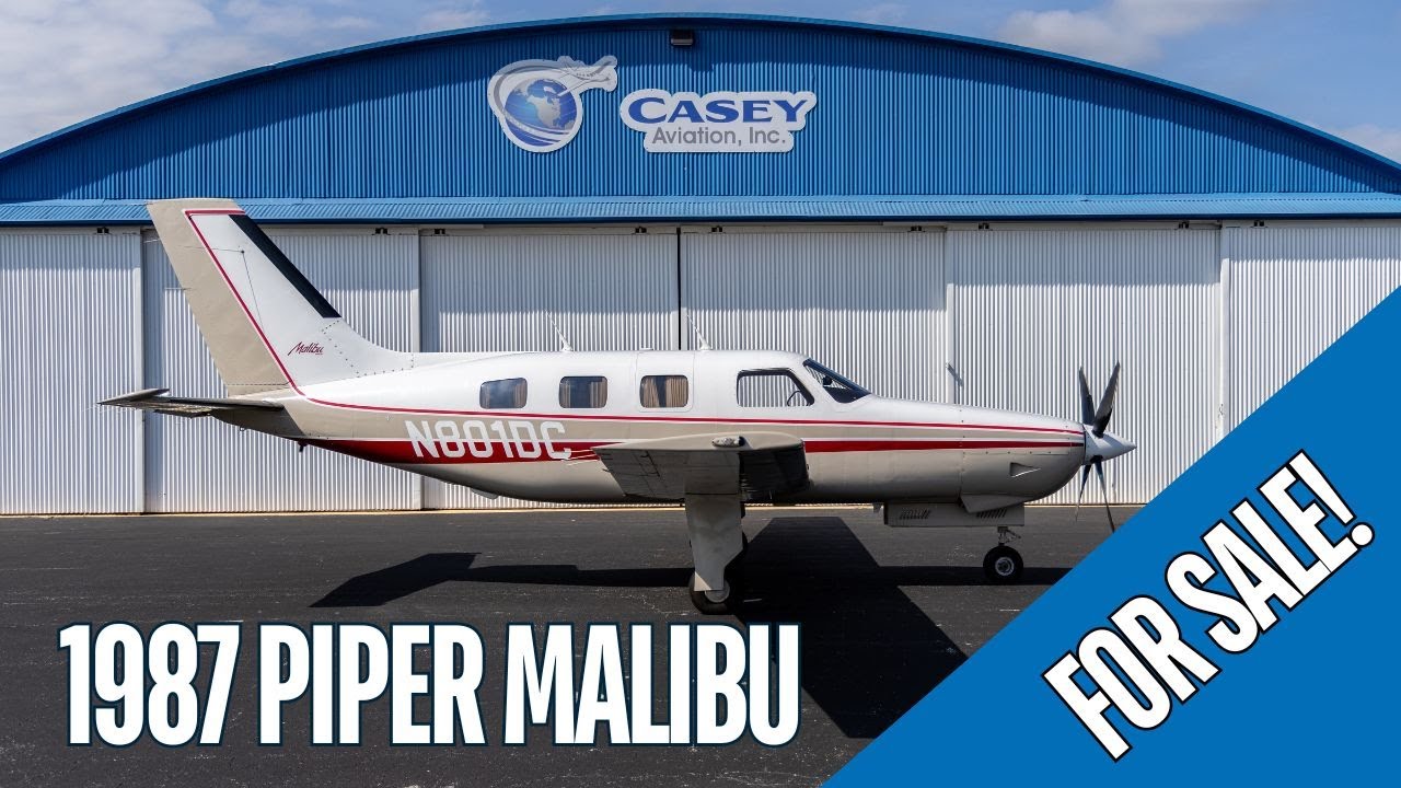 FOR SALE! 1987 Piper Malibu - N801DC (SOLD)