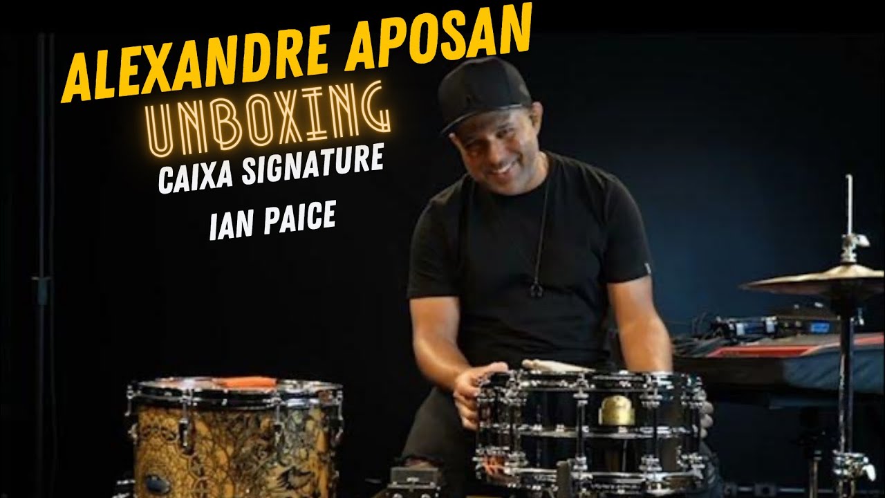 Unboxing Caixa Ian Paice - Alexandre Aposan