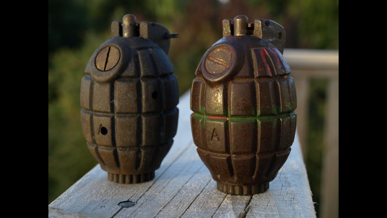 Mills bomb No. 36