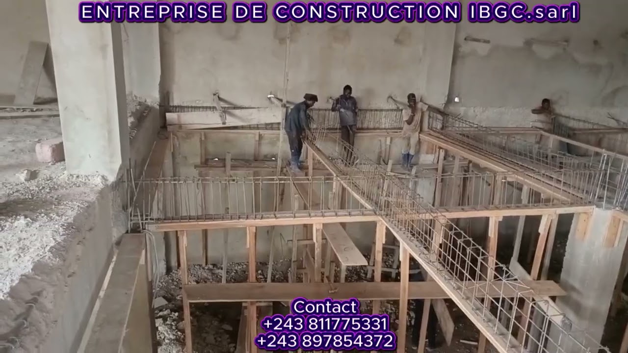 Ajout de la dalle dans le vide MEZANINE