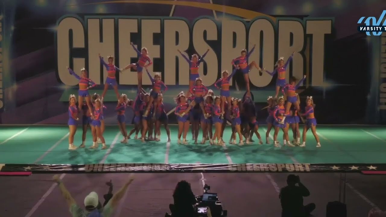 Stingray Allstars Orange 2023 Cheersport Classic