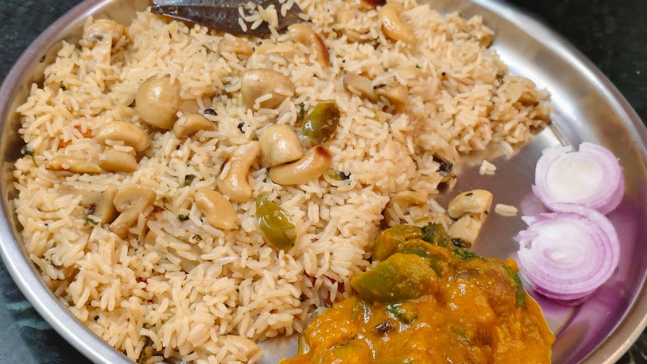 Ghee mushroom pulao Recipe 