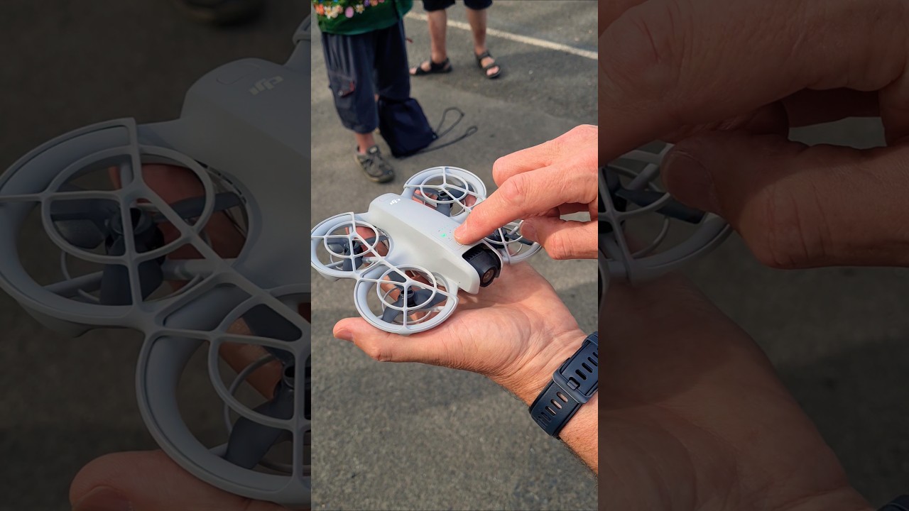 Различные режимы полета DJI Neo #djineo #дрон #djidrone