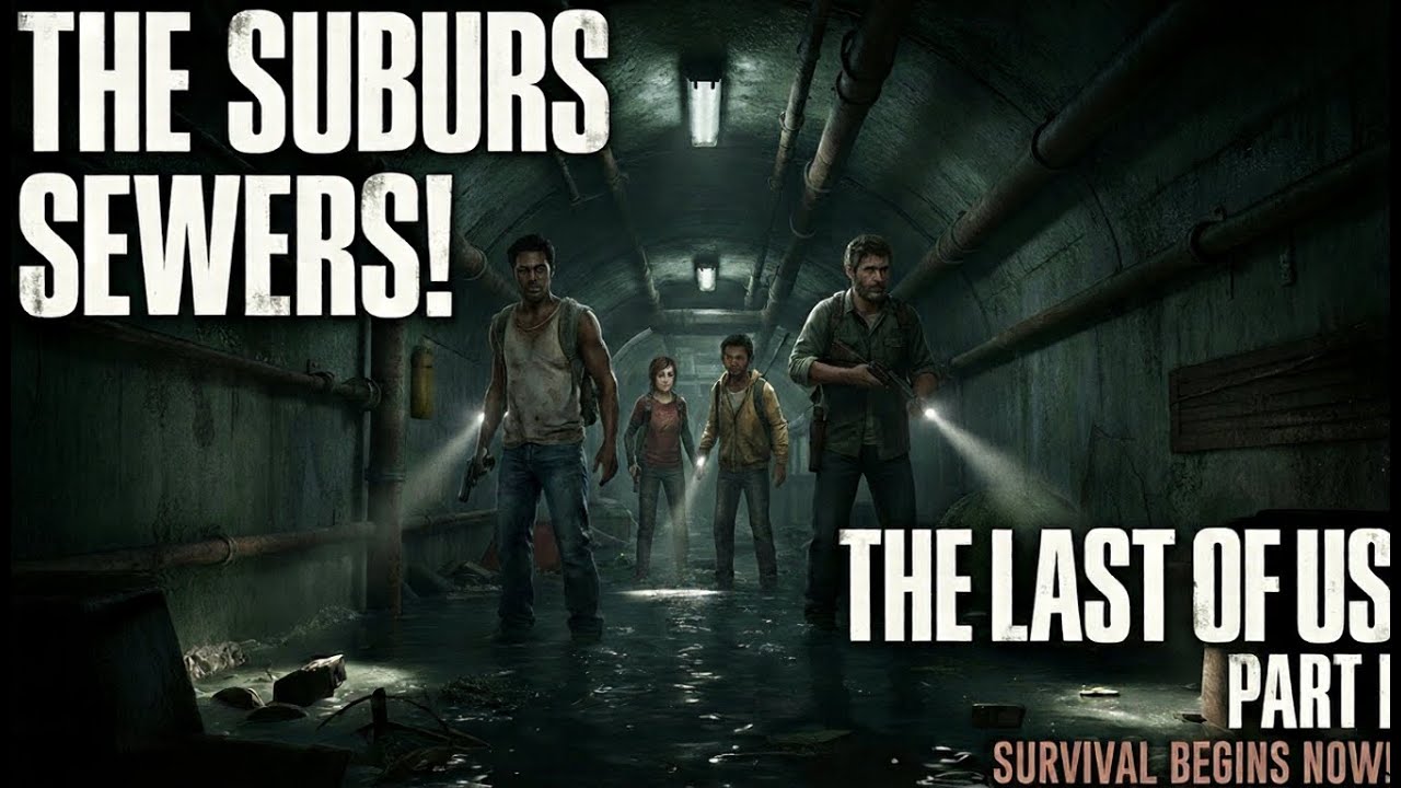 Entering The Suburbs: Sewers| Last Of US Part-1 | #dev11