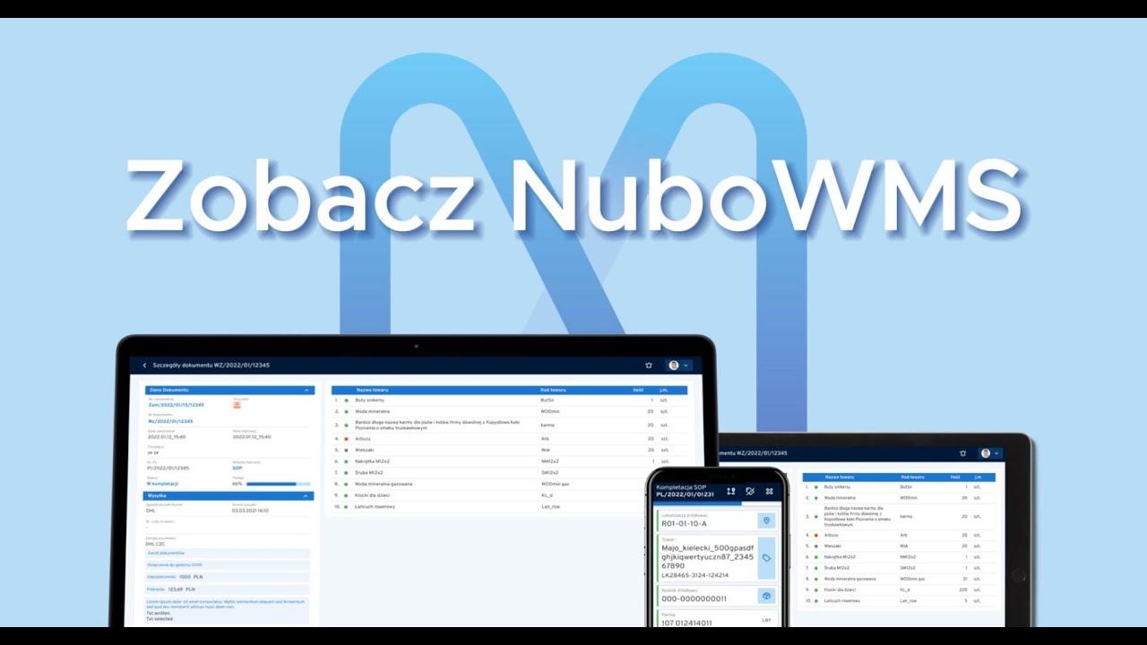 Zobacz NuboWMS od środka