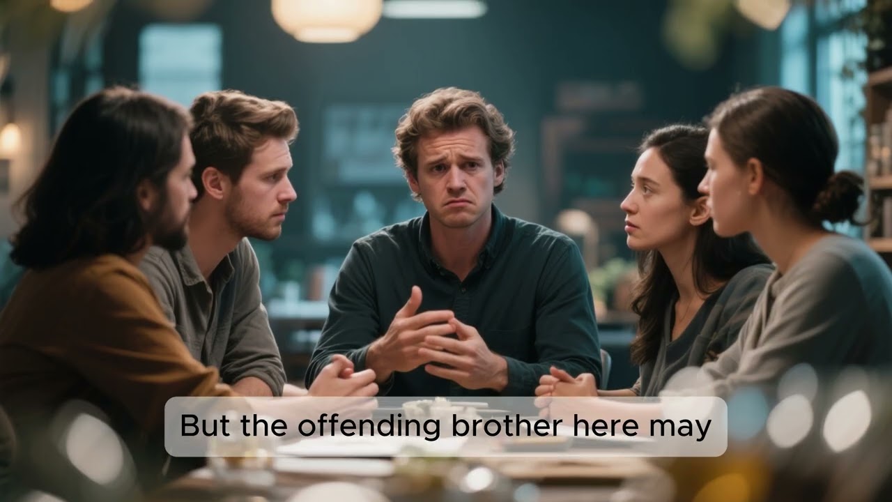 Dealing with an offending brother in Matthew 18