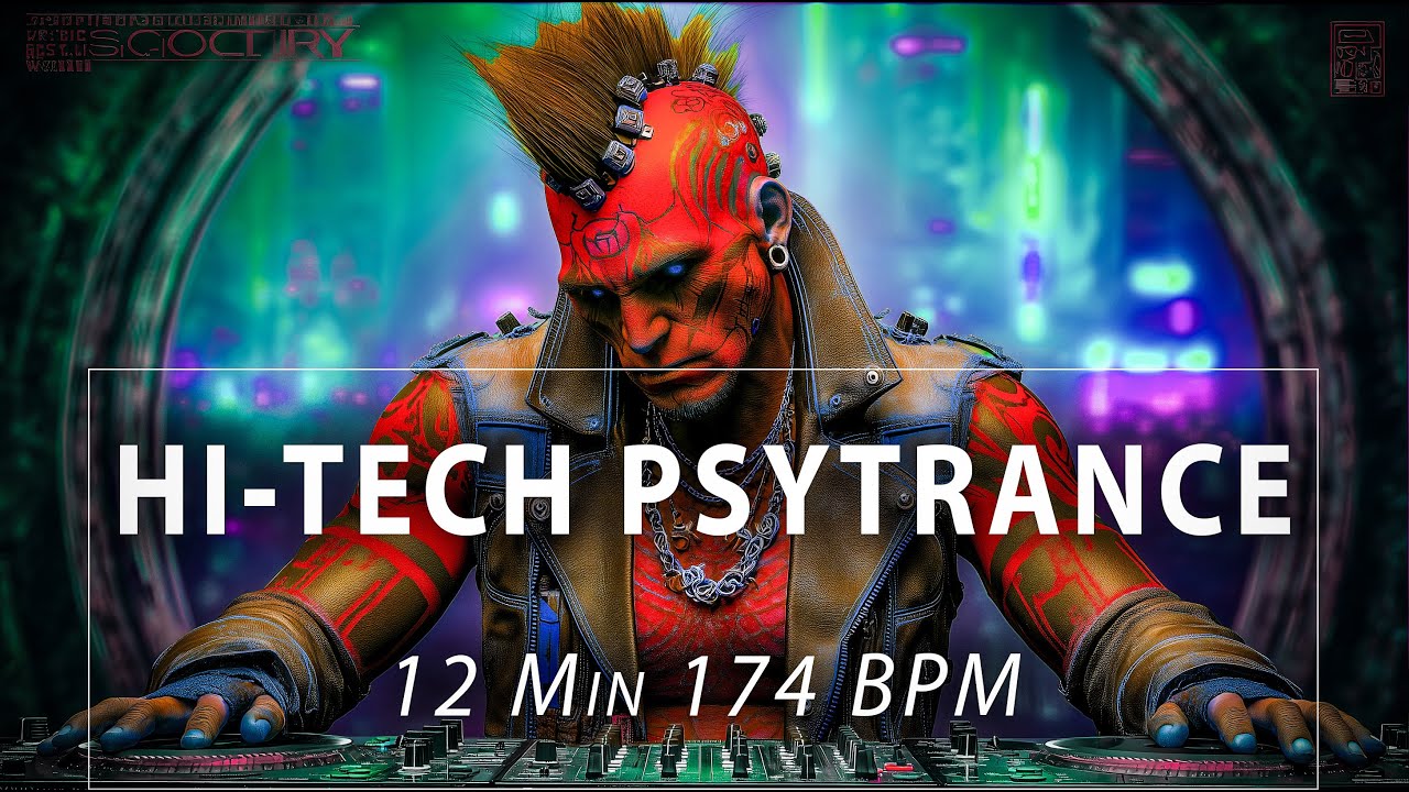 HI-TECH PSYTRANCE ANTHEM 🚀 12 MIN FULL POWER 174 BPM