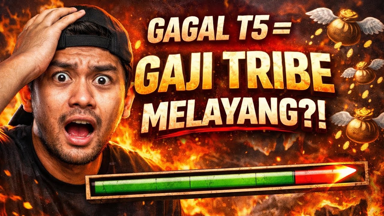 GAGAL T5 = GAJI TRIBE MELAYANG?! | Fate War 🔥
