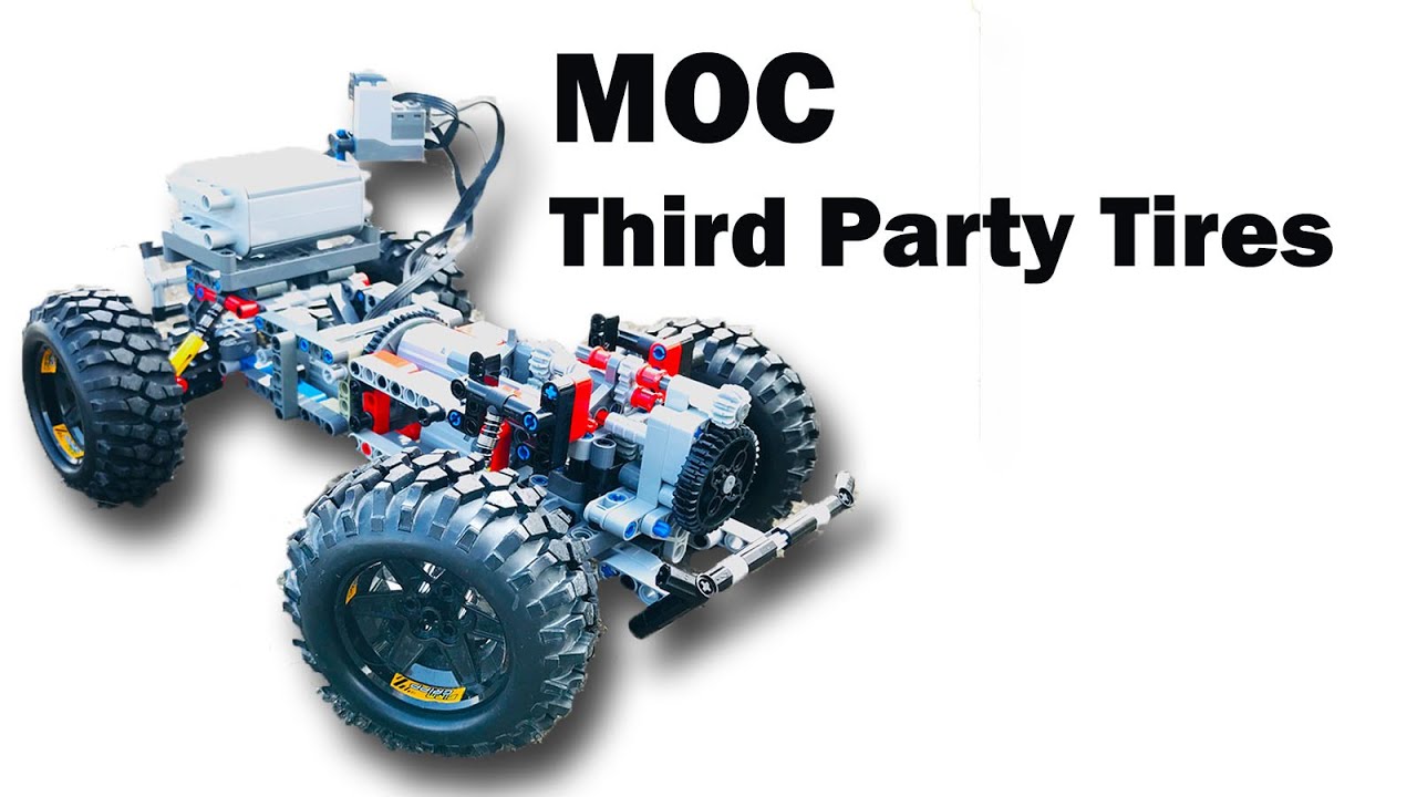 Lego Technic MOC Third Party Tires Compatible with LEGO Wheel